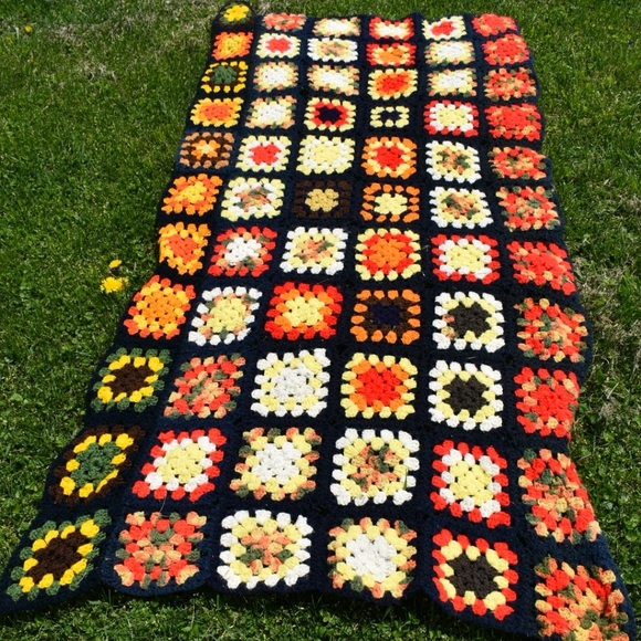Vintage Other - Vintage 70’s vibes Afgan Blanket